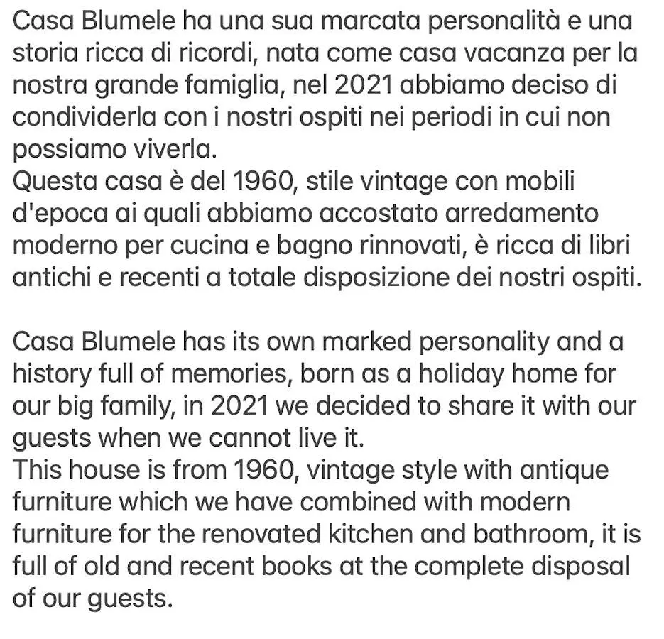 Apartment Casa Blumele, Appartamento Completo, 100Mq, Lgbtqplus Friendly Deiva Marina